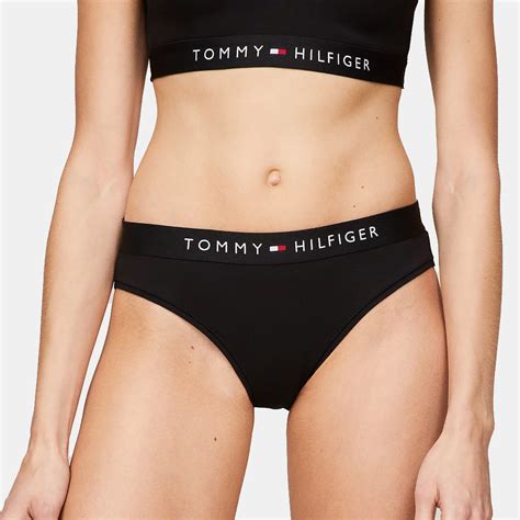 Tommy Jeans Bikini Γυναικείο Εσώρουχο Μαύρο UW0UW04145 BDS