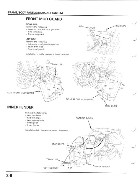 Honda Trx Fa Rubicon Service Repair Manual Pdf