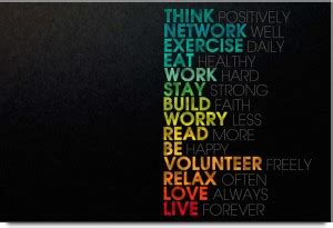 Think Positively Network Well Poster Paper Print Shopmantra Posters