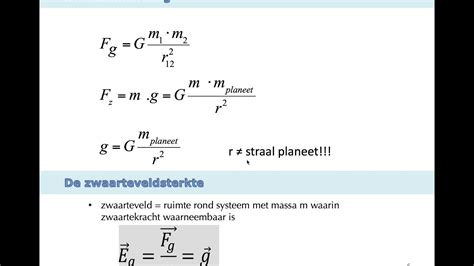 Theorie D H Gravitatie Coronaversie Verkort Youtube