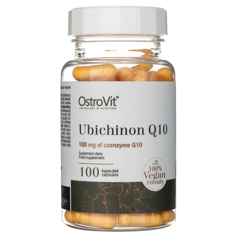 OstroVit Ubichinon KOENZYM Q10 VEGE 100mg 100kaps 13115208883 Allegro Pl