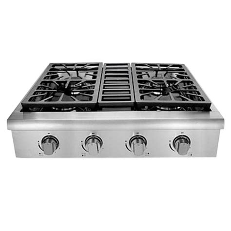 Hallman 30 In Professional Gas Rangetop With 4 Sealed Burners