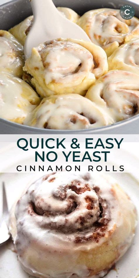 Quick Easy No Yeast Cinnamon Rolls Artofit