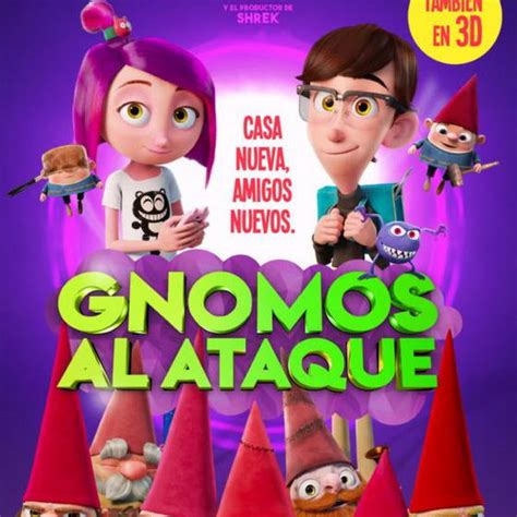 → Poster Gnomos Al Ataque Estreno Argentina Fecha Afiche Latino