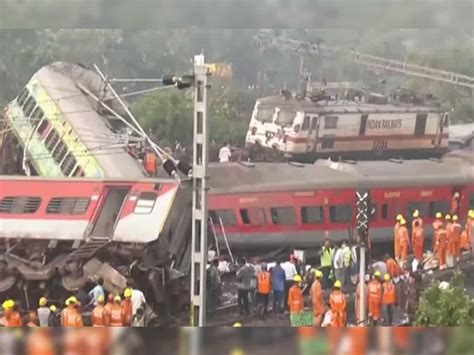 Coromandel Express Train Accident ओडिशा के बालासोर में एक बड़ा ट्रेन