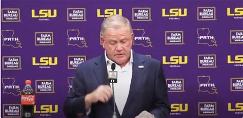 Watch Everything Lsu Head Coach Brian Kelly Said During His Army Week