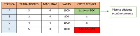 Ejemplos De Eficiencia Economica