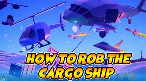 How To Rob The Cargo Ship In Jailbreak Roblox Youtube