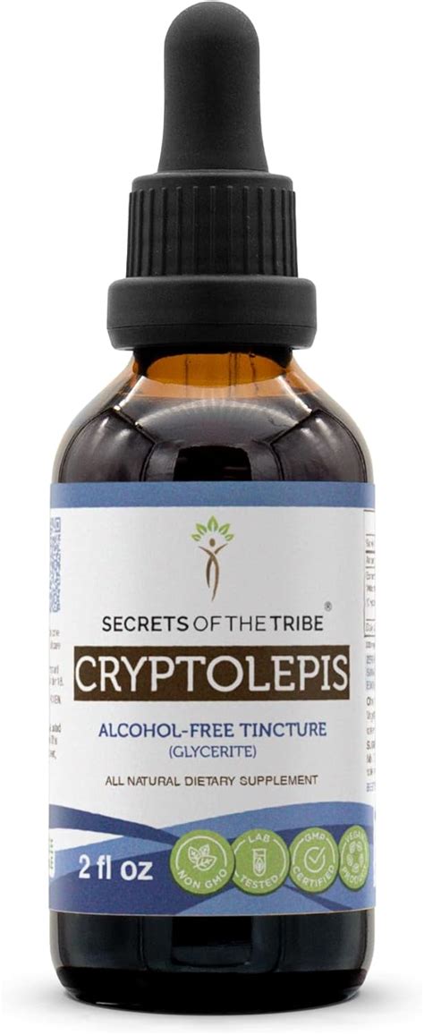 Amazon Secrets Of The Tribe Cryptolepis Tincture Alcohol Free