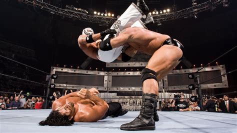 Batista Reigns Against The Great Khali And Rey Mysterio Wwe Unforgiven