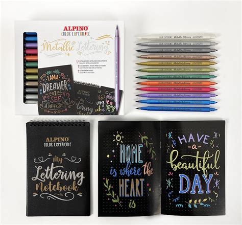 Alpino Color Experience Metallic Lettering Kit Alpino Oficial