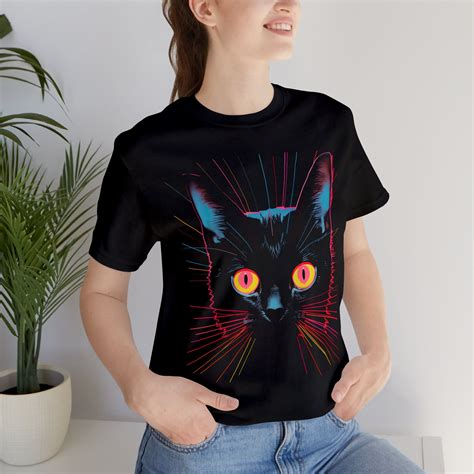 Weirdcore Cat T Shirt Vaporwave Cat Aesthetic Trippy Alt Clothing