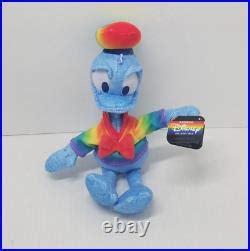 Pride Rainbow Disney Plush Mickey Minnie Mouse Pluto Goofy Daisy Donald Duck Gay Disney Mickey