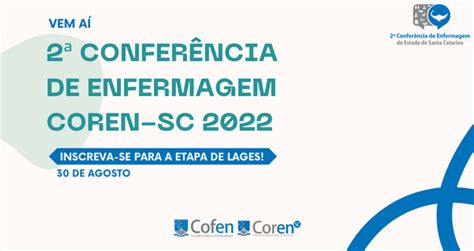 Banner Coren Vem A Lages Coren Sc Conselho Regional De Enfermagem