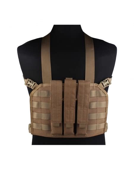 Emersongear Tactical Chest Rig With Mp Mag Pouches Coyote Brown