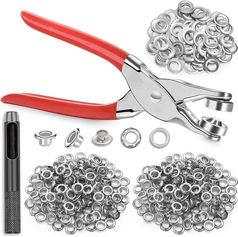 Amazon Pcs Grommet Tool Kit Inch Eyelet Kit With Pcs