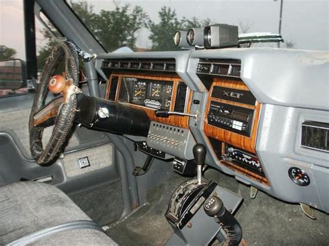 96 Bronco Interior - 92-96 97 Ford Pickup Truck Bronco Interior Bucket Seat Center Console ...