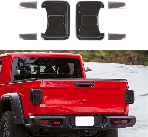 Amazon Cherocar For Jt Tail Light Cover Guard Trim Frame Bezels