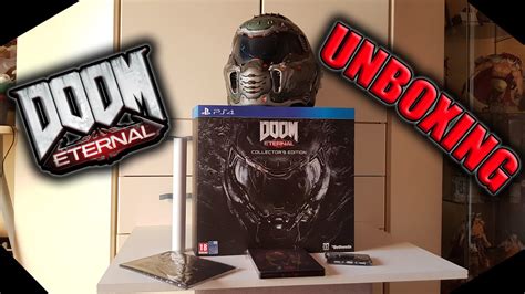 Doom Eternal Collectors Edition Ps4 Unboxing Youtube