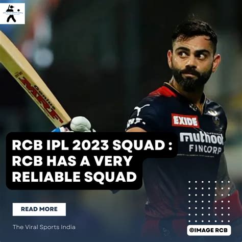 Unveiling Rcb Ipl 2023 Squad A Deep Dive Into Rcb S Strengths And Weaknesses Rcb’s Full