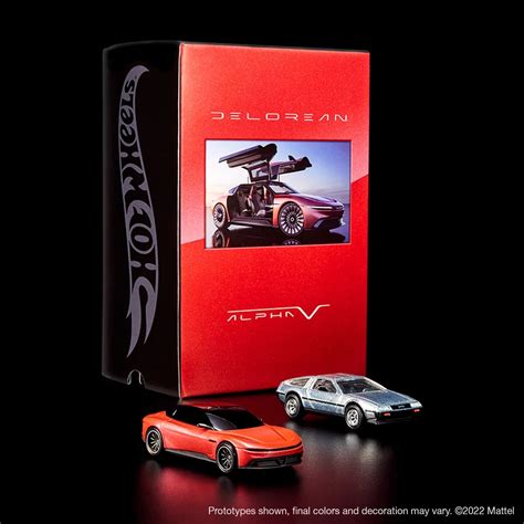 Hot Wheels X Delorean Dmc Alpha Collector Set Coming Soon