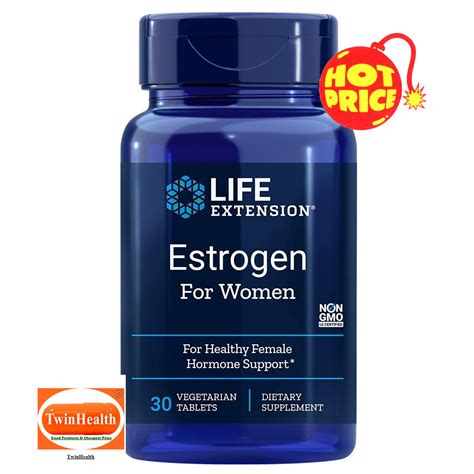 Life Extension Estrogen For Women 30 Veg Tabs Th