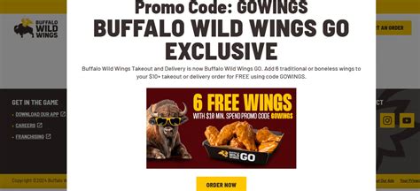 Buffalo Wild Wings Promo Code Usa Karyn Trenna