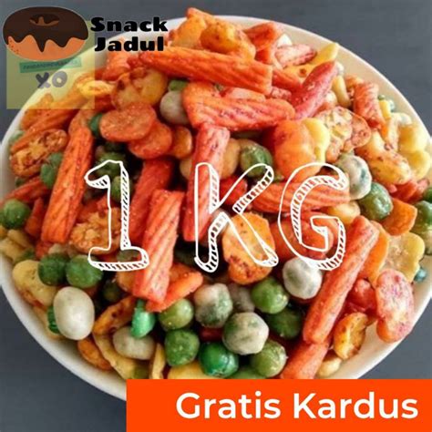 Jual Snack Kiloan Kg Kacang Campur Mix Shopee Indonesia