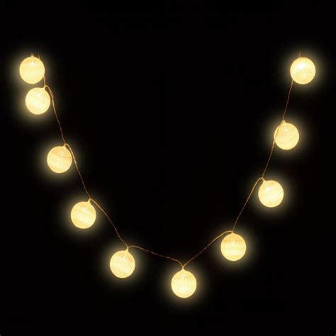 Achetez Guilande Lumineuse LED Avec 10 Boules En Ligne ICI