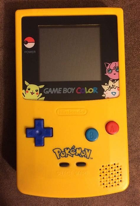 Pokemon Yellow Pikachu Version Nintendo Gameboy Color Excellent Fast