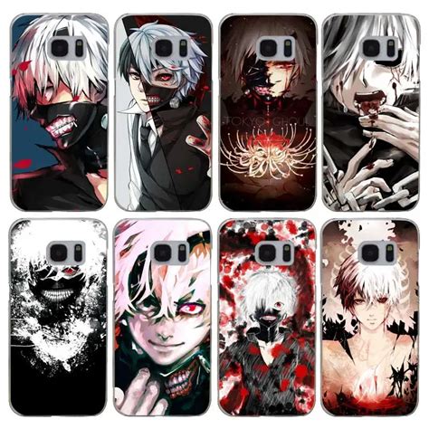 H382 Anime Tokyo Ghoul Kaneki Ken Transparent Hard PC Case Cover For