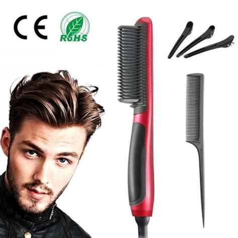 Brosse Lissante Chauffante Surker Brosse A Lisser Peigne Lisseur