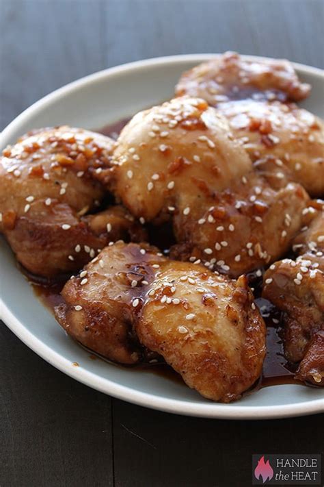 Honey Soy Chicken Thighs - Handle the Heat