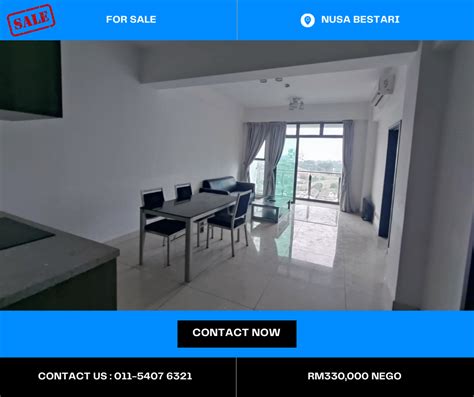 Below Market Price RM100KD Inspire Residence For Sale Nusa Bestari