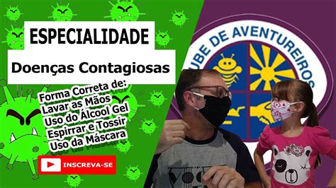 Especialidade Doenças Contagiosas Parte 3 Clube de Aventureiros