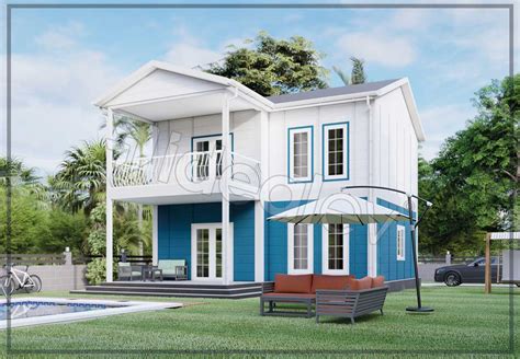 Two Storey Prefabricated House Models And Prices Prefabrik Evim