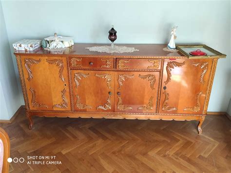 Mobilier Vintage Sufragerie Lemn Masiv Sculptat In Brasov Brasov OLX Ro