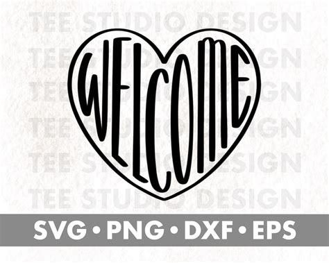 Bienvenido Svg Bienvenido Signo Svg Svg Archivos Para Cricut Etsy