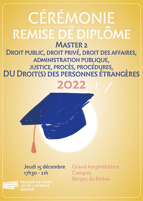 C R Monie De Remise Des Dipl Mes Des Master Droit Public Droit