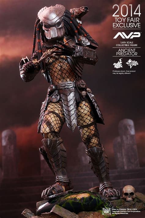 Hot Toys MMS 異形戰場遠古終極戰士 比例 Alien vs Predator Ancient Predator