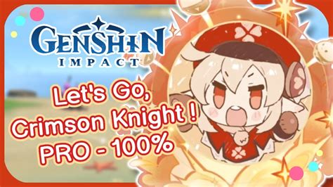 Genshin Impactklee S Theme Let S Go Crimson Knight Ps