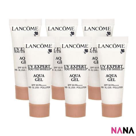 Lancome Uv Expert Youth Shield™ Aqua Gel Spf50pa 10ml X6 Shopee