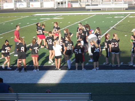 Sheris Living In Paradise Not Powder Puff Football Game