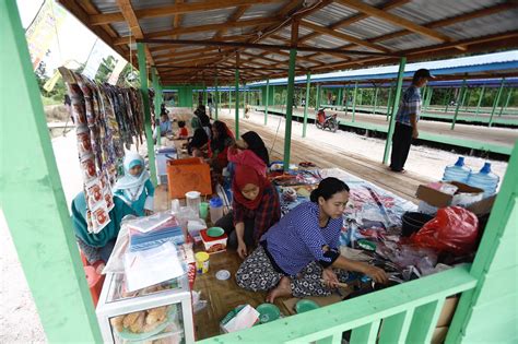 Dibangun Lewat DD Rp 180 Juta Pasar Benua Etam Diharapkan Jadi Sentra