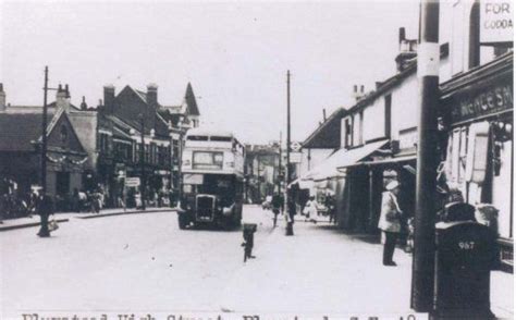 Bus in Plumstead High Street, c 1950 Local History, Family History ...