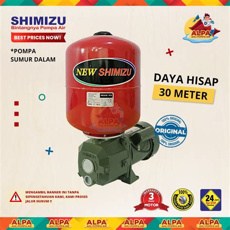 Jual Pompa Air Jet Pump Shimizu Pc Bit Original Tabung Shopee