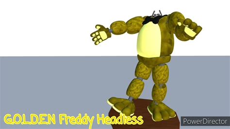 Golden Freddy Headless Freddy Dourado Sem A Cabe A Fandom