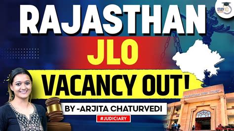 Rajasthan Jlo Vacancy Out Rajasthan Junior Legal Officer