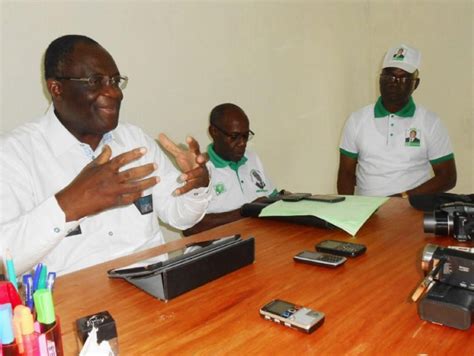 Conférence de presse du DCC des candidats PDCI dans le GOH Kakou