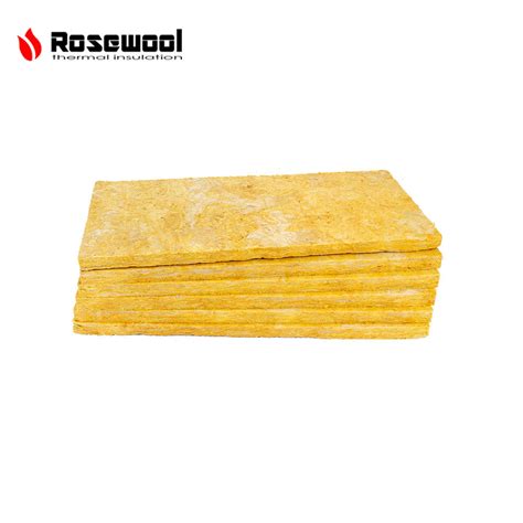 Green Thermal Insulation Materials Rock Wool Insulation Board Wall Panel Rockwool China